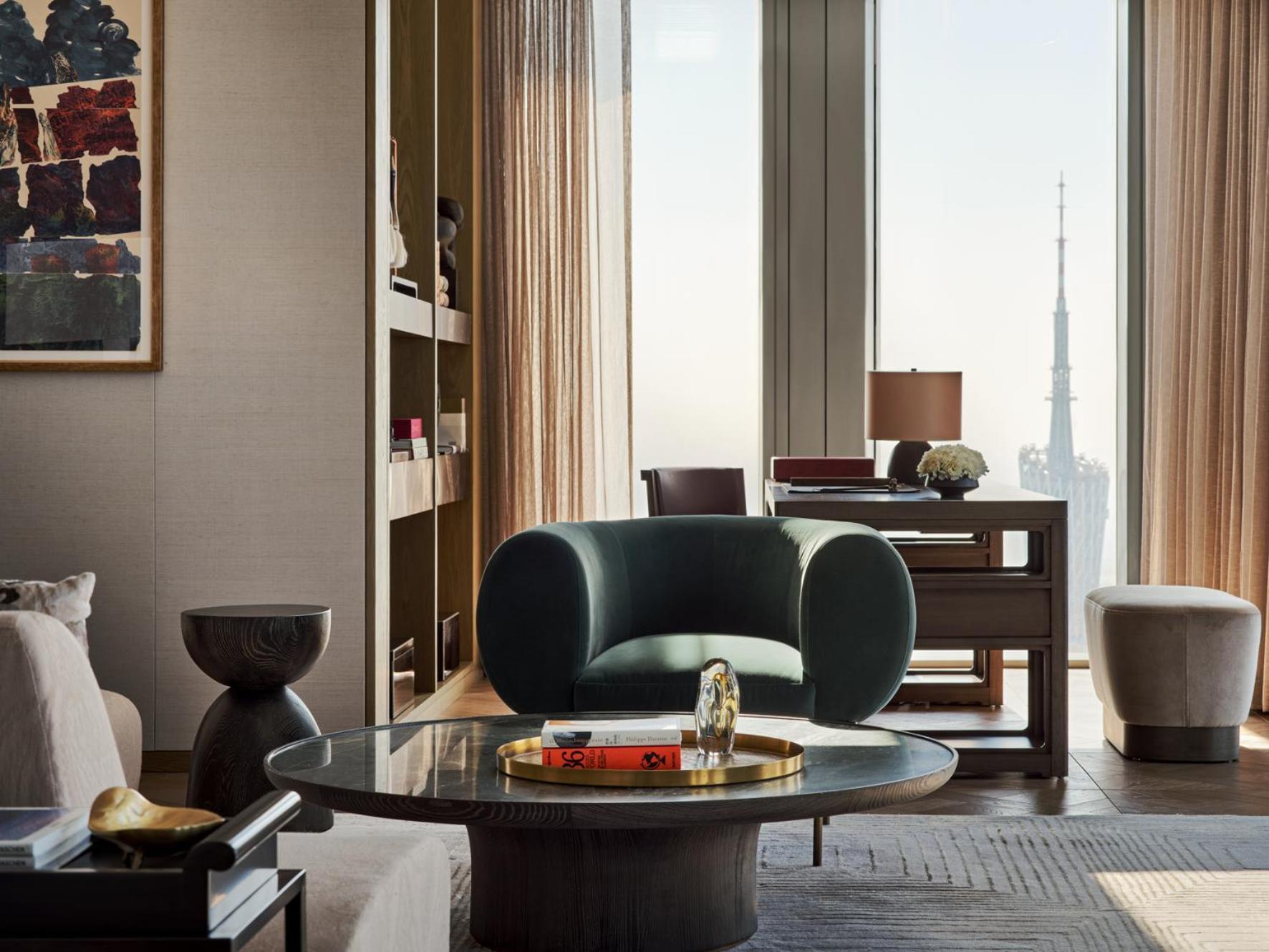 Rosewood Guangzhou, Enjoy Free Shuttle Bus Service Between The Hotel And The Canton Fair Complex During The Canton Fair Exteriör bild