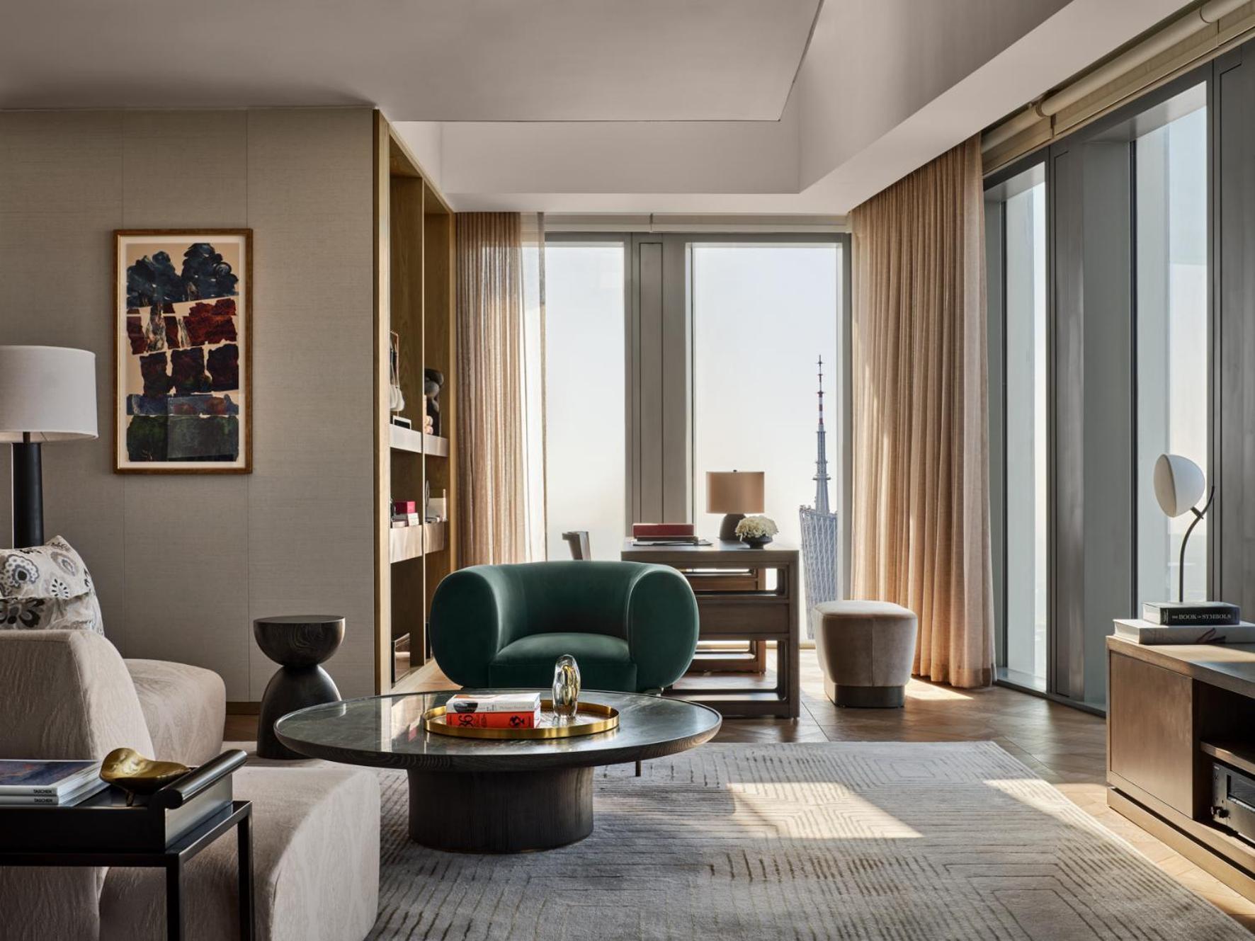 Rosewood Guangzhou, Enjoy Free Shuttle Bus Service Between The Hotel And The Canton Fair Complex During The Canton Fair Exteriör bild